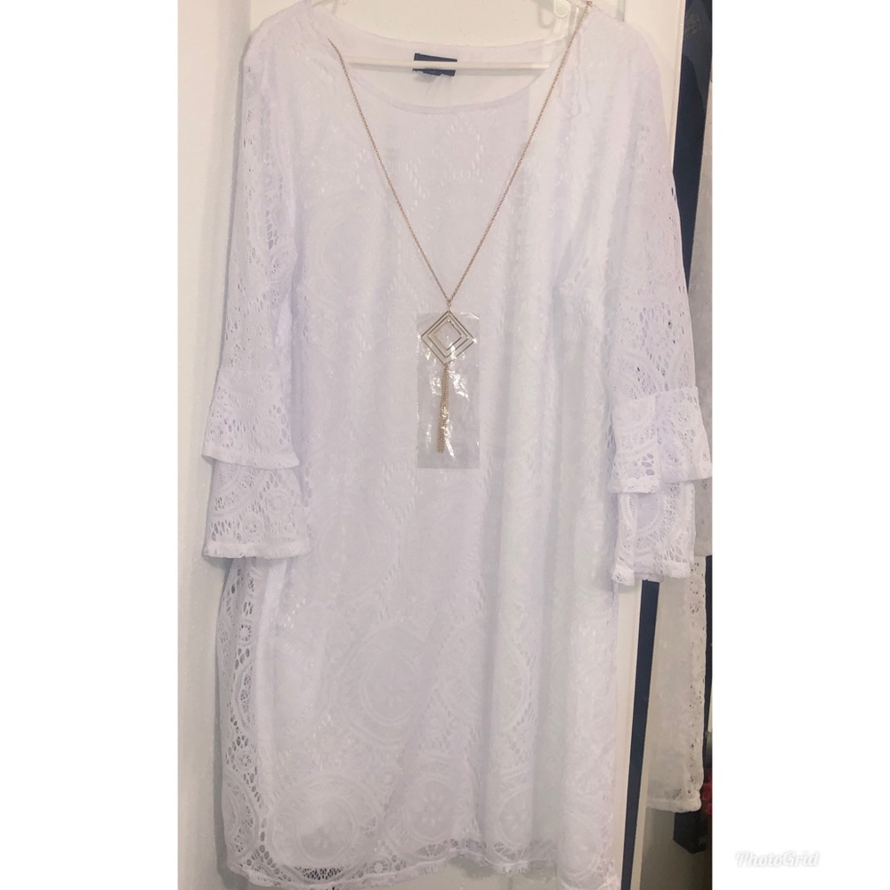 Tacera White Dress